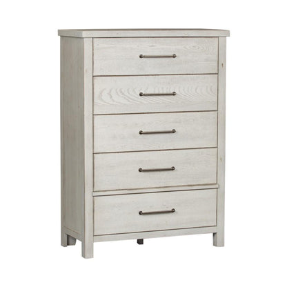 Liberty Furniture - Modern Farmhouse 5 Drawer Chest - 406W-BR41 veiw 2