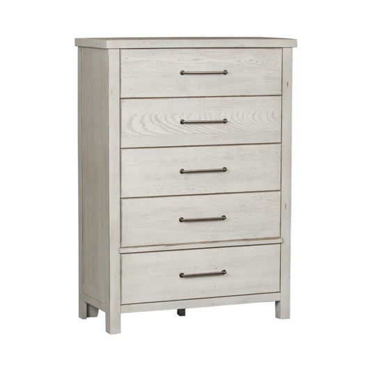 Liberty Furniture - Modern Farmhouse 5 Drawer Chest - 406W-BR41 veiw 2