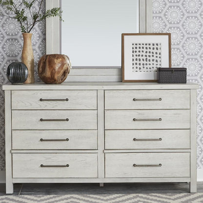 Liberty Furniture - Modern Farmhouse 8 Drawer Dresser - 406W-BR31 veiw 1