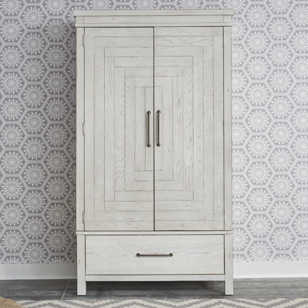 Liberty Furniture - Modern Farmhouse Armoire - 406W-BR-ARM veiw 1