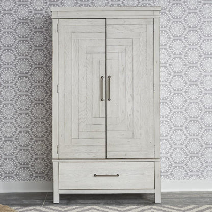 Liberty Furniture - Modern Farmhouse Armoire - 406W-BR-ARM veiw 1