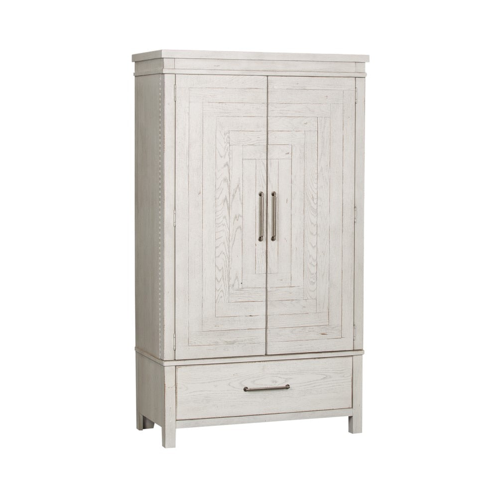 Liberty Furniture - Modern Farmhouse Armoire - 406W-BR-ARM veiw 3