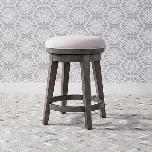 Liberty Furniture - Modern Farmhouse Console Swivel Stool - 406-OT9003 veiw 1