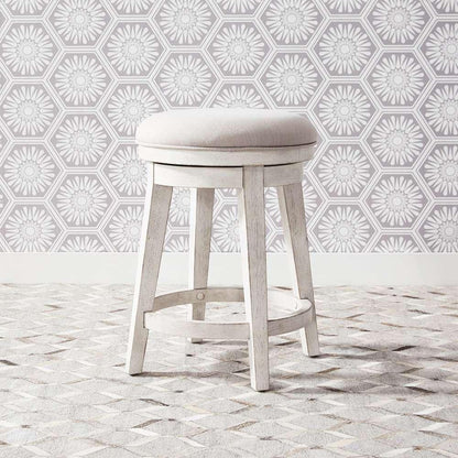 Liberty Furniture - Modern Farmhouse Console Swivel Stool - 406W-OT9003 veiw 1