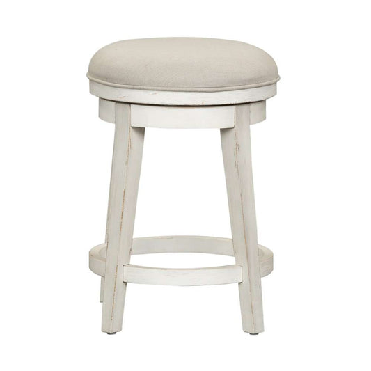 Liberty Furniture - Modern Farmhouse Console Swivel Stool - 406W-OT9003 veiw 2