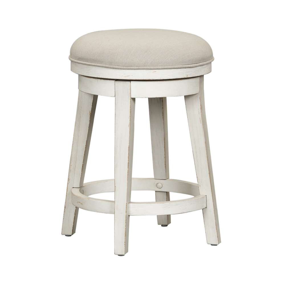 Liberty Furniture - Modern Farmhouse Console Swivel Stool - 406W-OT9003 veiw 3
