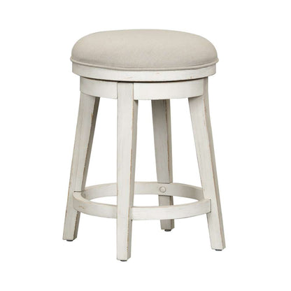 Liberty Furniture - Modern Farmhouse Console Swivel Stool - 406W-OT9003 veiw 3