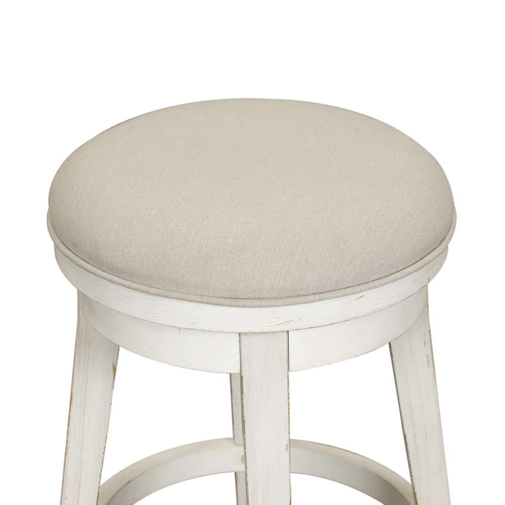 Liberty Furniture - Modern Farmhouse Console Swivel Stool - 406W-OT9003 veiw 4