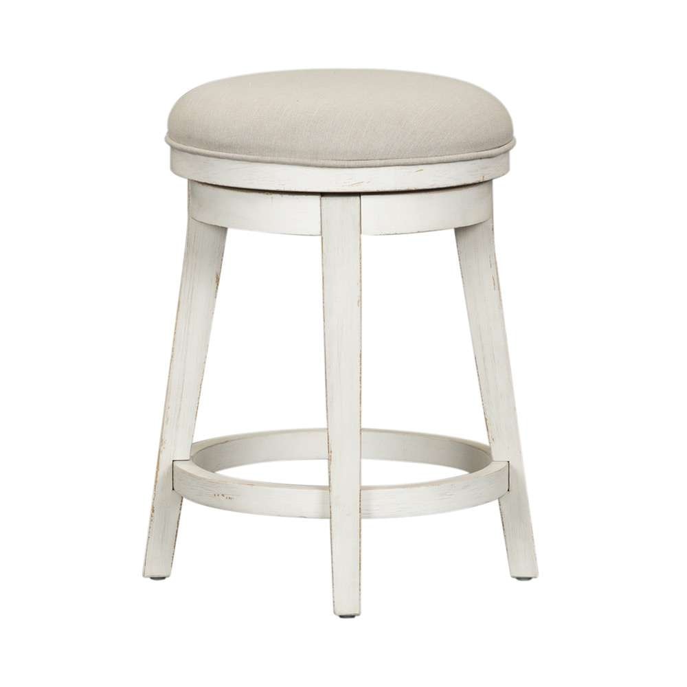 Liberty Furniture - Modern Farmhouse Console Swivel Stool - 406W-OT9003 veiw 6