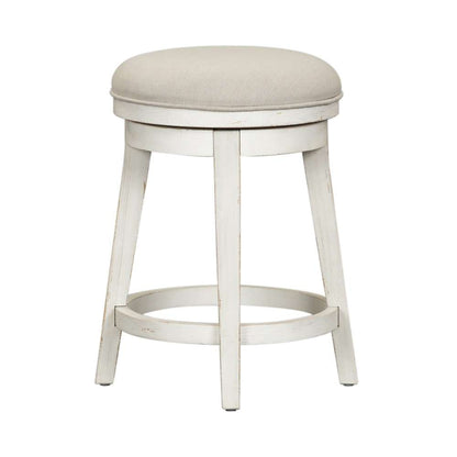 Liberty Furniture - Modern Farmhouse Console Swivel Stool - 406W-OT9003 veiw 6