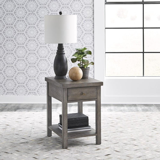 Liberty Furniture - Modern Farmhouse Drawer Chair Side Table - 406-OT1023 veiw 1