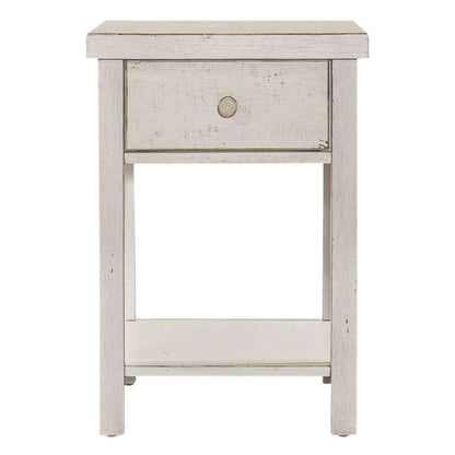 Liberty Furniture - Modern Farmhouse Drawer Chair Side Table - 406W-OT1023 veiw 4