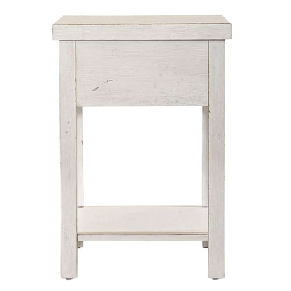 Liberty Furniture - Modern Farmhouse Drawer Chair Side Table - 406W-OT1023 veiw 6