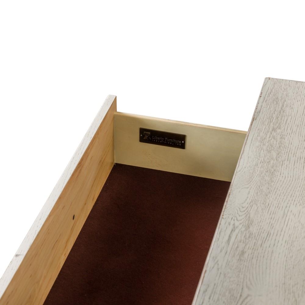 Liberty Furniture - Modern Farmhouse Dresser & Mirror - 406W-BR-DM veiw 6