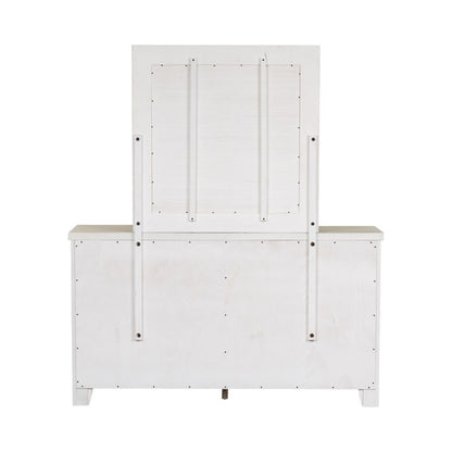 Liberty Furniture - Modern Farmhouse Dresser & Mirror - 406W-BR-DM veiw 8