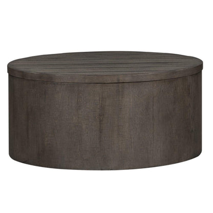 Liberty Furniture - Modern Farmhouse Drum Cocktail Table - 406-OT1011 veiw 1