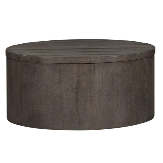 Liberty Furniture - Modern Farmhouse Drum Cocktail Table - 406-OT1011 veiw 1