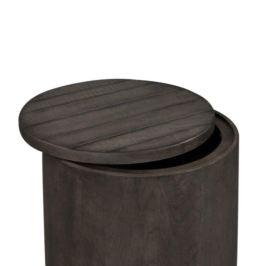 Liberty Furniture - Modern Farmhouse Drum End Table - 406-OT1021 veiw 2
