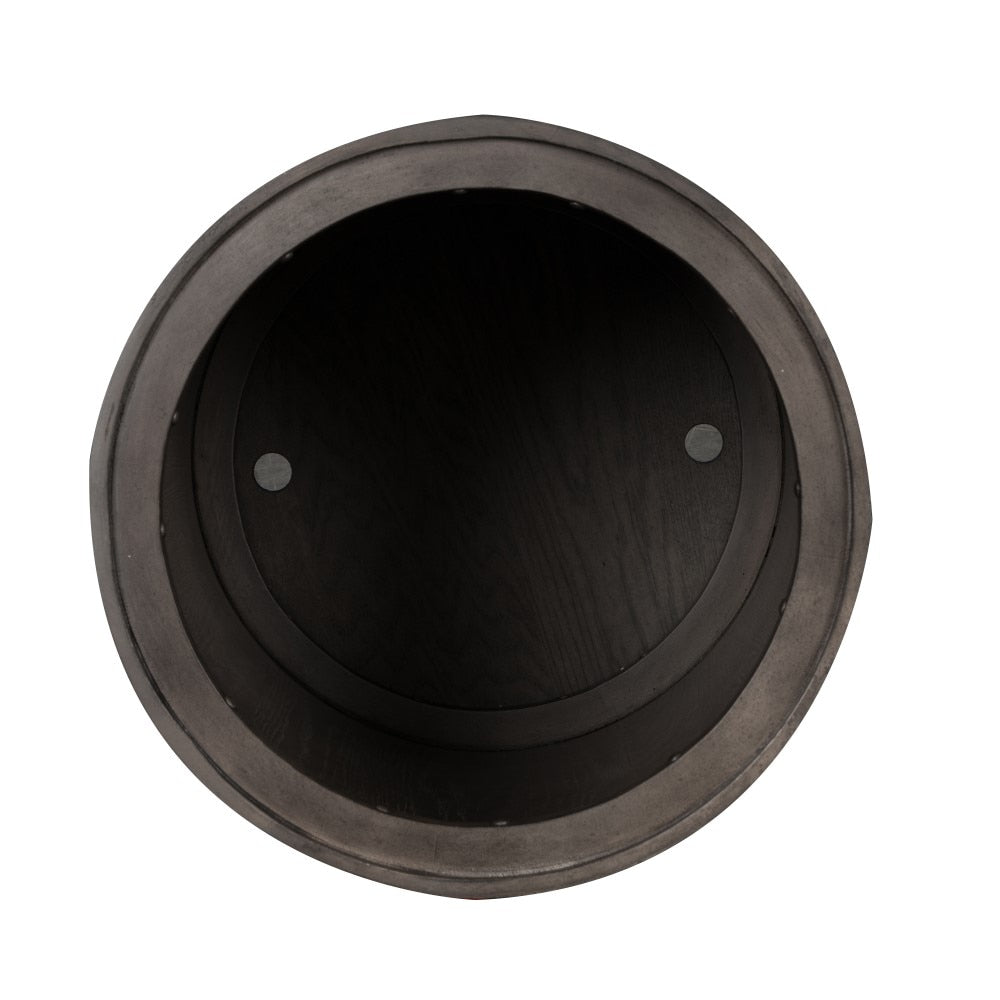 Liberty Furniture - Modern Farmhouse Drum End Table - 406-OT1021 veiw 3