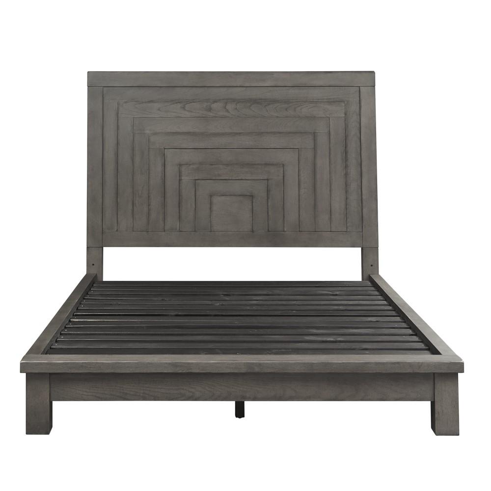 Liberty Furniture - Modern Farmhouse Queen Platform Bed, Dresser & Mirror - 406-BR-QPLDM veiw 2