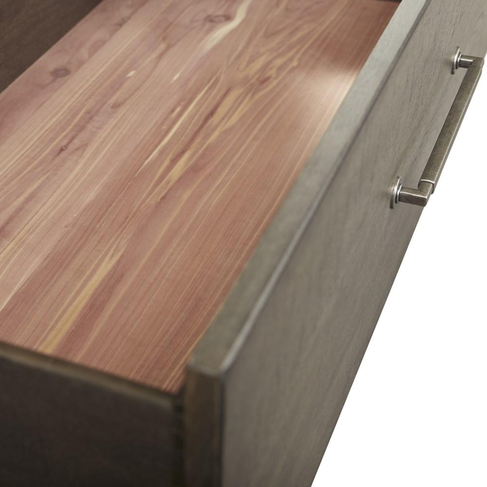 Liberty Furniture - Modern Farmhouse Queen Platform Bed, Dresser & Mirror - 406-BR-QPLDM veiw 5