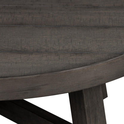 Liberty Furniture - Modern Farmhouse Splay Leg Round Cocktail Table - 406-OT1013 veiw 5