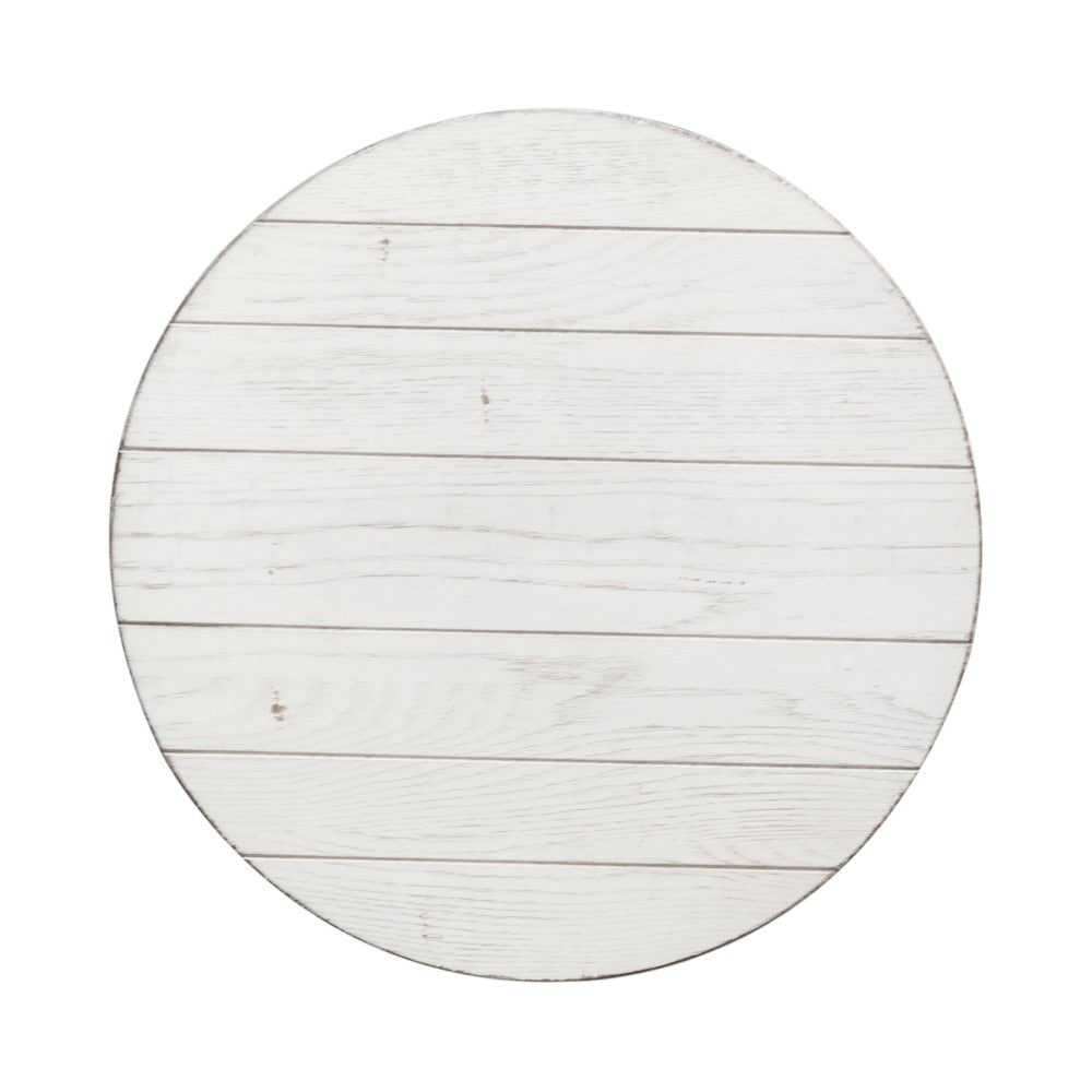 Liberty Furniture - Modern Farmhouse Splay Leg Round End Table - 406W-OT1024 veiw 3