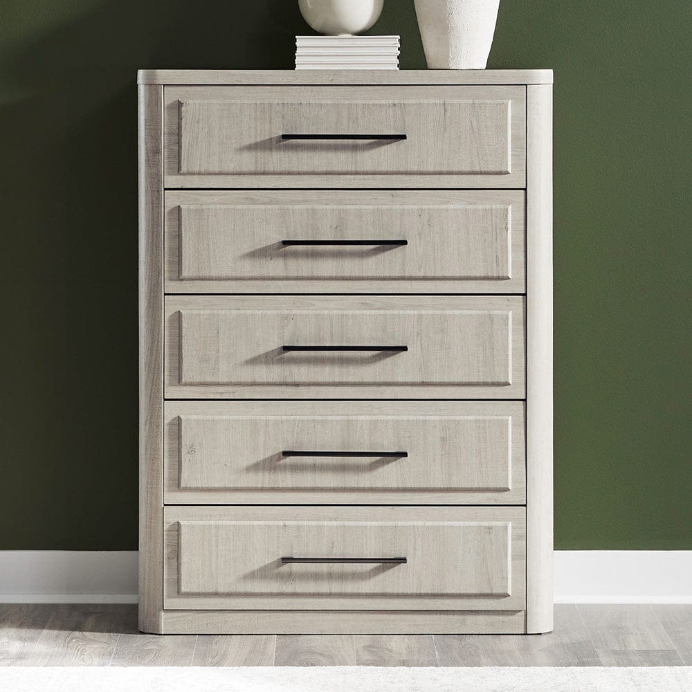 Liberty Furniture - Modern Play - 5 Drawer Chest in White - 522-BR41 view 1