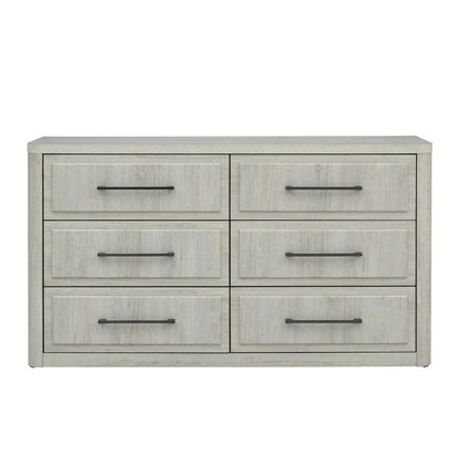 Liberty Furniture - Modern Play - 6 Drawer Dresser in White - 522-BR31 view 3