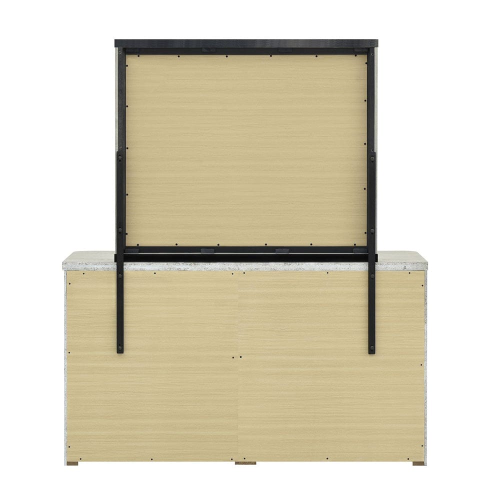 Liberty Furniture - Modern Play - Dresser & Mirror in White - 522-BR-DM view 5