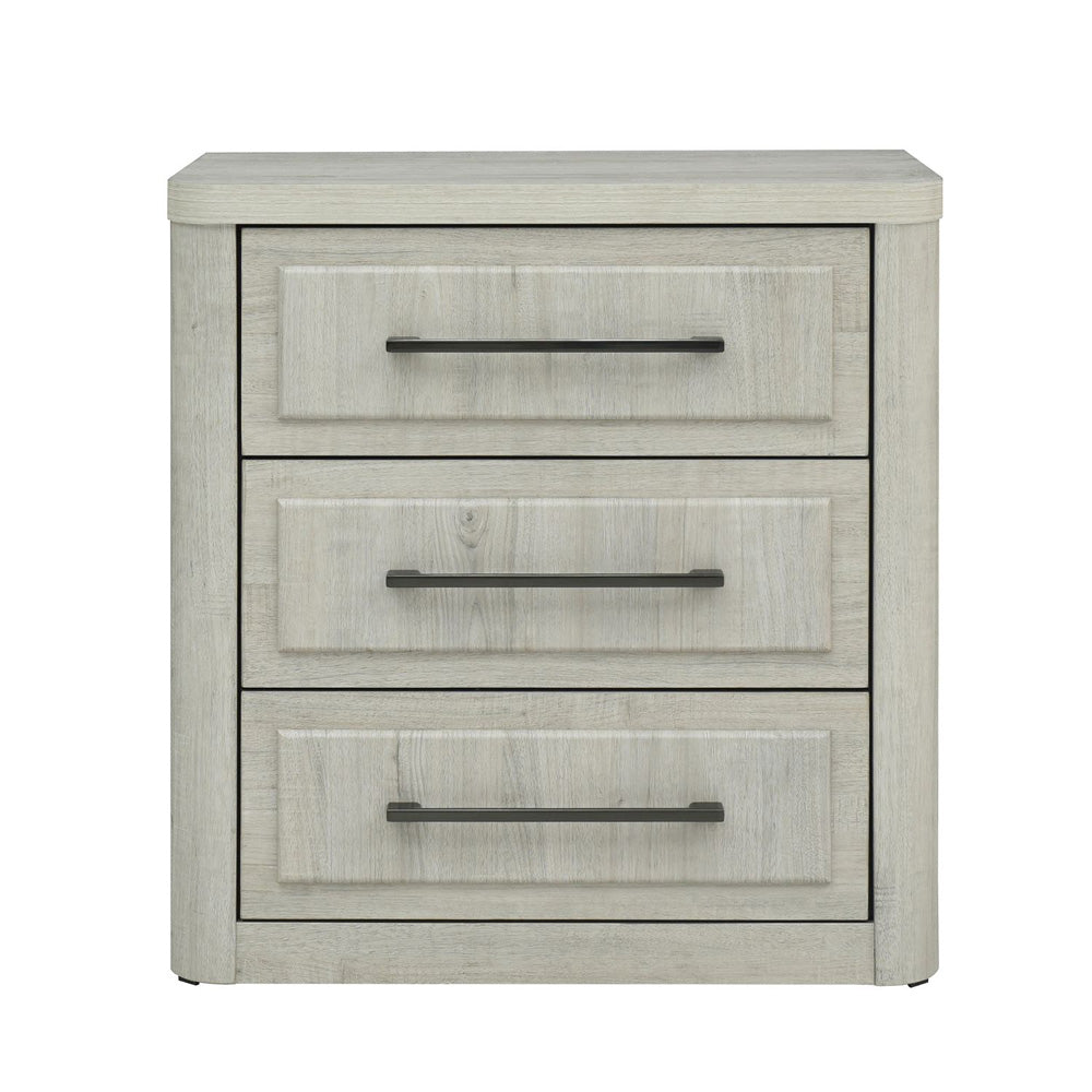 Liberty Furniture - Modern Play King Panel Bed, 2 Night Stands - 522-BR-KPB2NS view 7