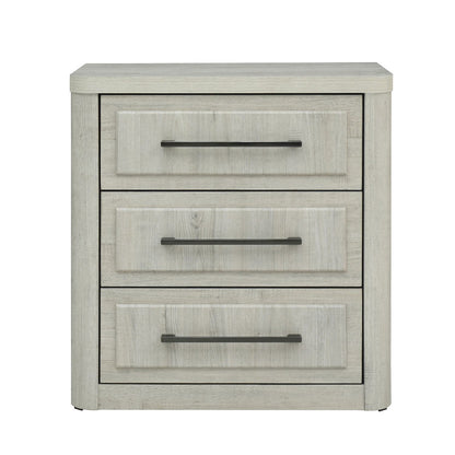 Liberty Furniture - Modern Play King Panel Bed, 2 Night Stands - 522-BR-KPB2NS view 7