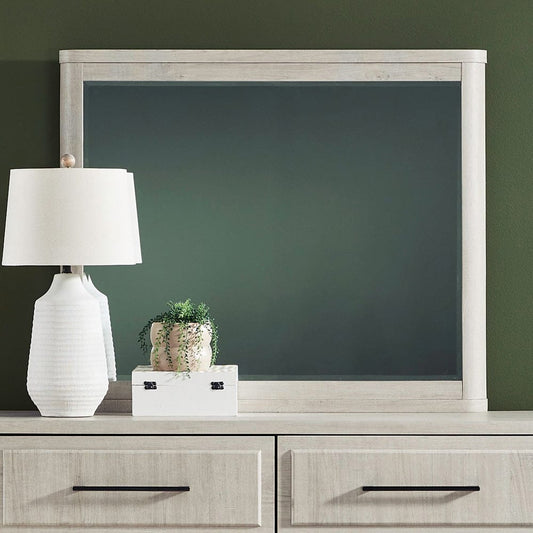 Liberty Furniture - Modern Play - Landscape Mirror in White - 522-BR51 view 1