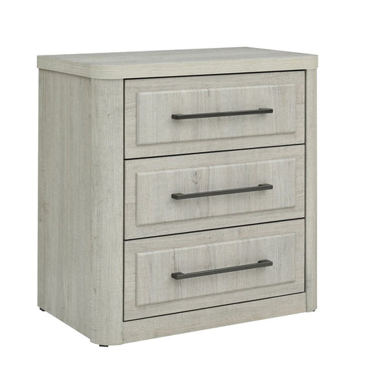 Liberty Furniture - Modern Play - Nightstand w/ Charging Station in White - 522-BR61 view 2