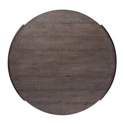 Liberty Furniture - Modern View Round Cocktail Table in Gauntlet Gray - 960-OT1010 veiw 4