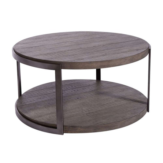 Liberty Furniture - Modern View Round Cocktail Table - 960-OT1010B_960-OT1010T veiw 1