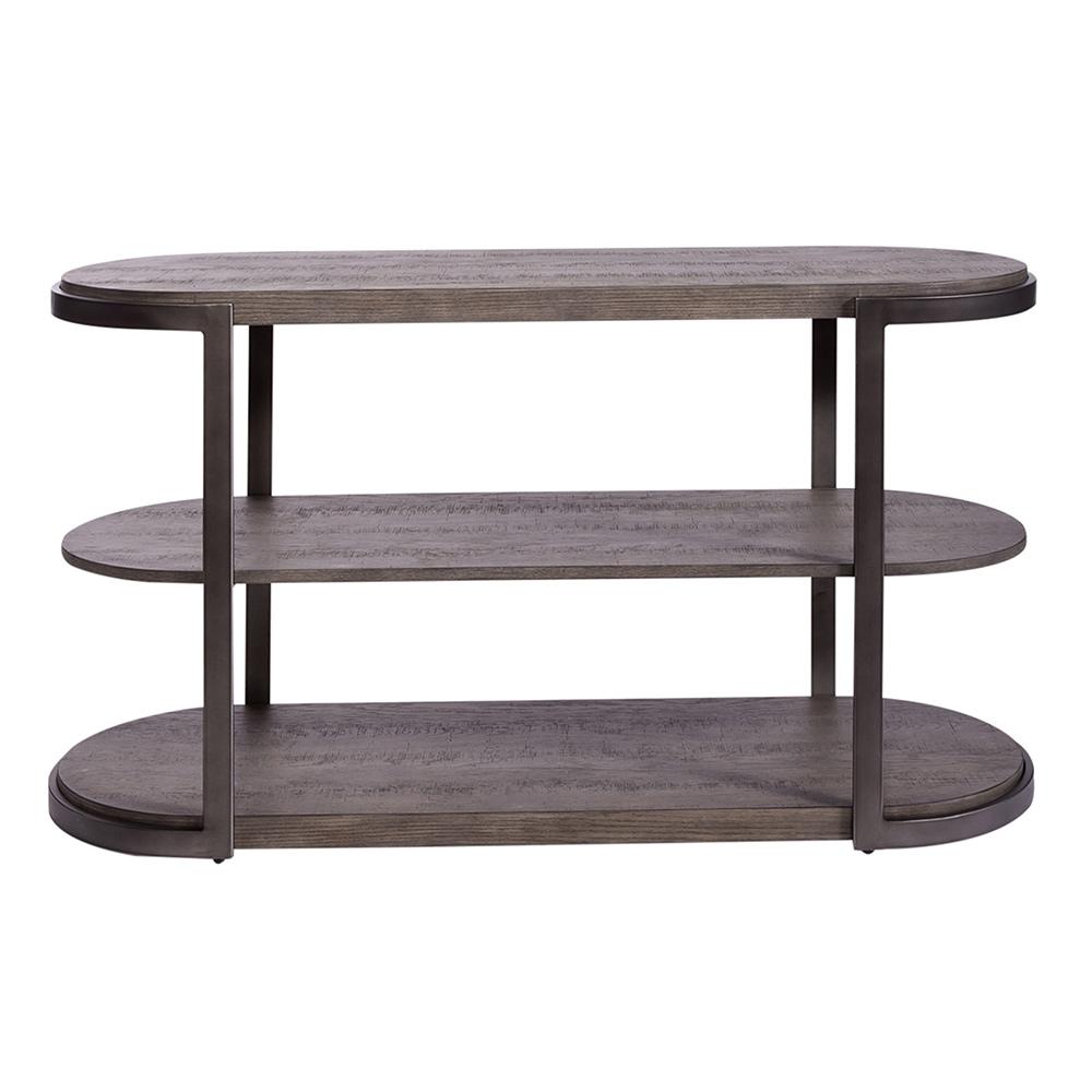 Liberty Furniture - Modern View Sofa Table in Gauntlet Gray - 60-OT1030 veiw 2