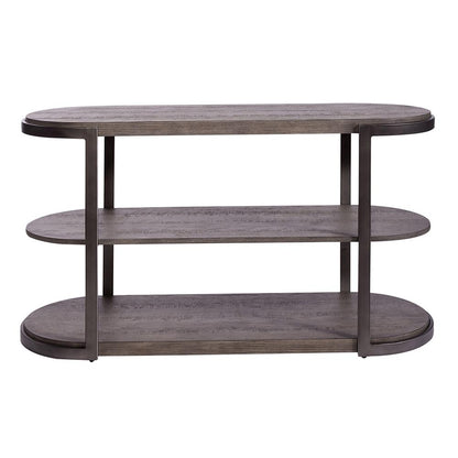 Liberty Furniture - Modern View Sofa Table in Gauntlet Gray - 60-OT1030 veiw 2