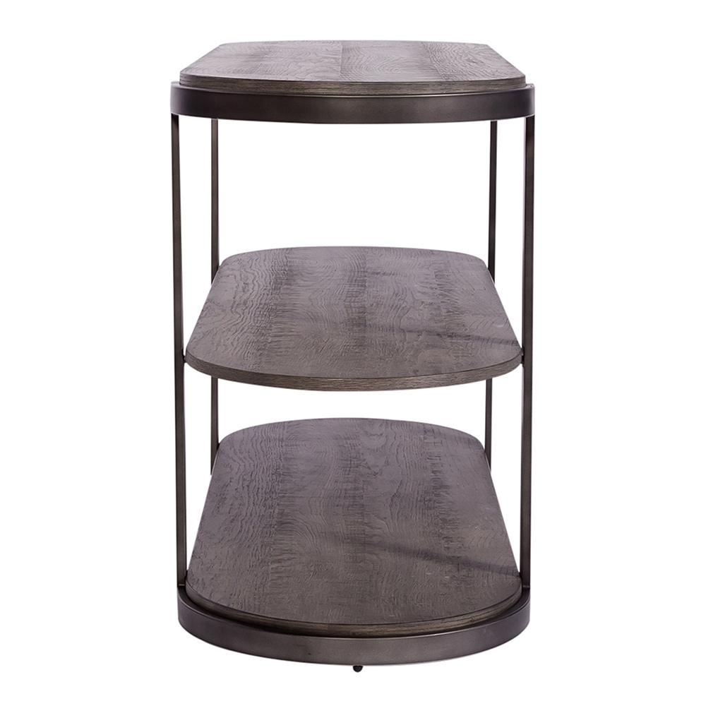 Liberty Furniture - Modern View Sofa Table in Gauntlet Gray - 60-OT1030 veiw 3