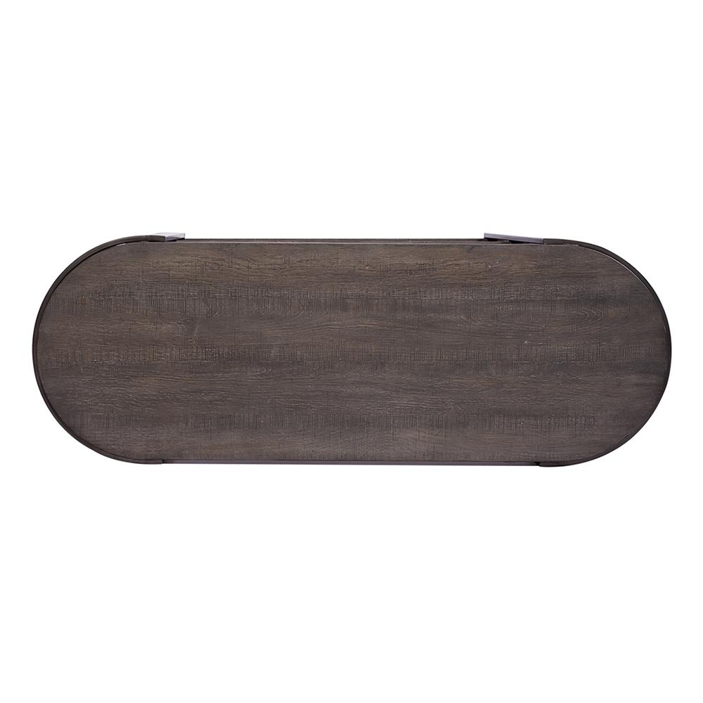 Liberty Furniture - Modern View Sofa Table in Gauntlet Gray - 60-OT1030 veiw 4