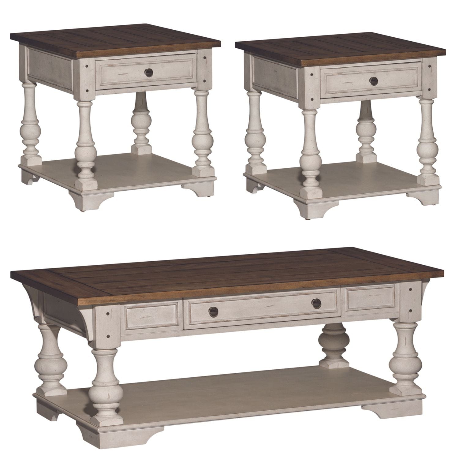 Liberty Furniture - Morgan Creek 3 Piece Set - 498-OT-3PCS veiw 1