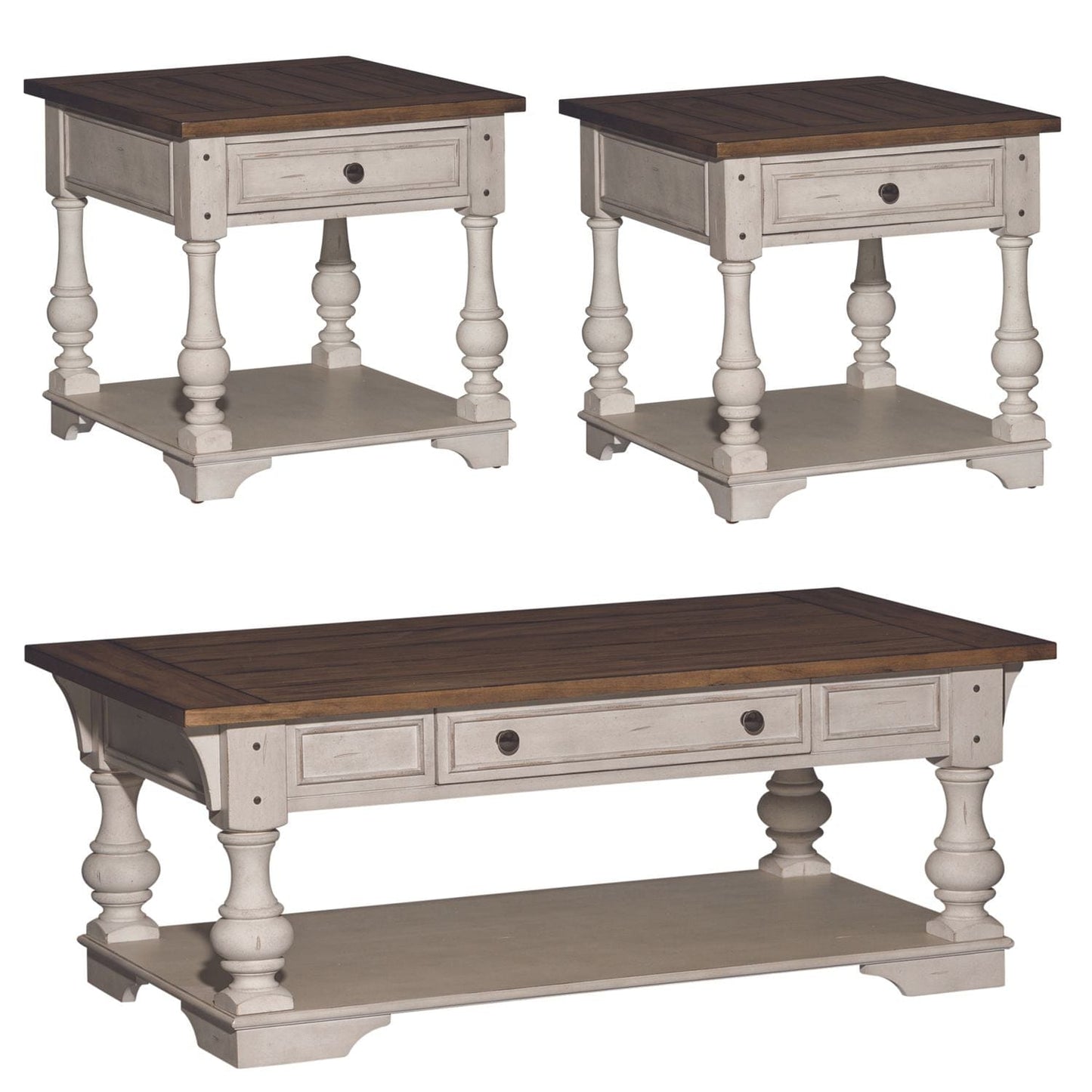 Liberty Furniture - Morgan Creek 3 Piece Set - 498-OT-3PCS veiw 1