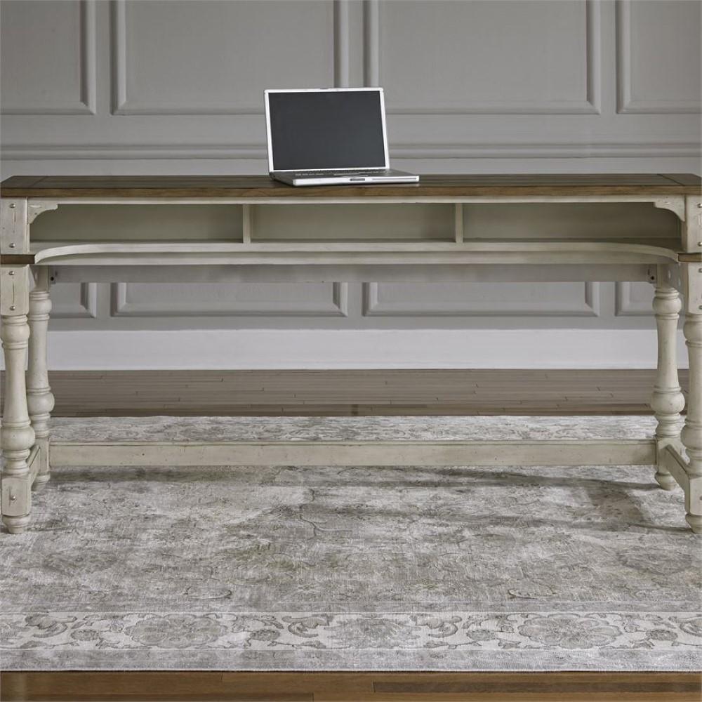 Liberty Furniture - Morgan Creek 4PC Console Set in Antique White - 498-OT-4PCS veiw 5