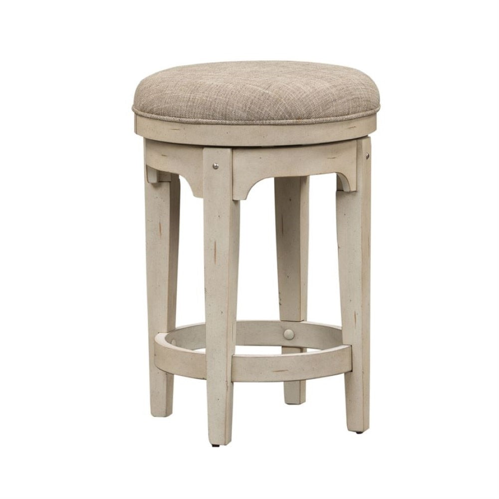 Liberty Furniture - Morgan Creek 4PC Console Set in Antique White - 498-OT-4PCS veiw 7