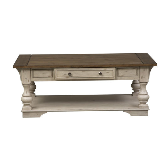 Liberty Furniture - Morgan Creek Cocktail Table - 498-OT1010 veiw 1