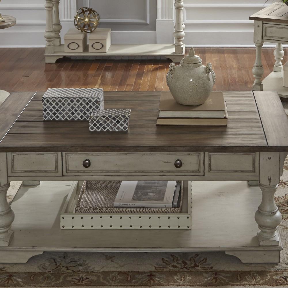Liberty Furniture - Morgan Creek Cocktail Table - 498-OT1010 veiw 2