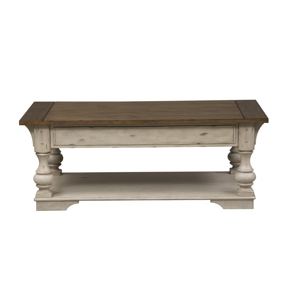 Liberty Furniture - Morgan Creek Cocktail Table - 498-OT1010 veiw 4