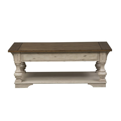 Liberty Furniture - Morgan Creek Cocktail Table - 498-OT1010 veiw 4