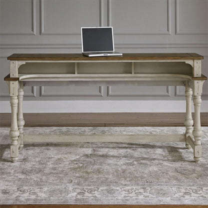 Liberty Furniture - Morgan Creek Console Bar Table in Antique White - 498-OT7736 veiw 1