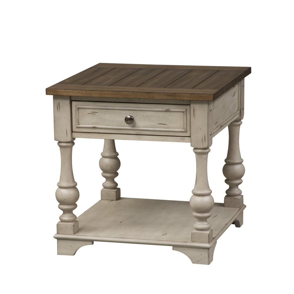 Liberty Furniture - Morgan Creek End Table - 498-OT1020 veiw 3